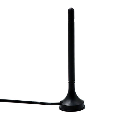 RHCP Magnetic Mount HDTV Digital TV Antenna DVB-T DAB Customize Connector 174-230MHz/470-862MHz