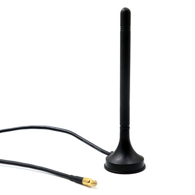 RHCP Magnetic Mount HDTV Digital TV Antenna DVB-T DAB Customize Connector 174-230MHz/470-862MHz