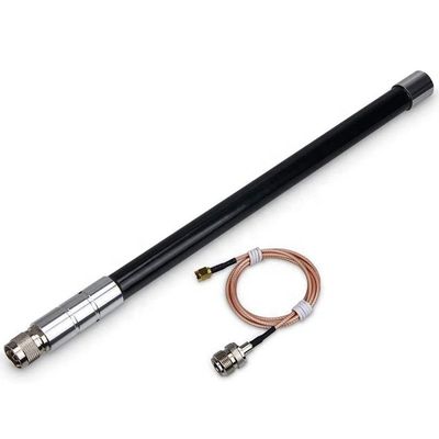 800-2400MHz Frequency Range High Gain 12dBi Dual Band WiFi Antennas for 5km Fiberglass