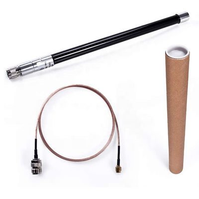 Grey High Gain 8dBi 11dBi 12dBi WiFi 2.4G 5.8G 4G LTE Helium Lora Antenna Fibre Glass Cable RG-58