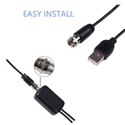 Film Size 300*330mm Indoor 50 Miles Amplified HD TV Antenna with Coax Cable Adapter