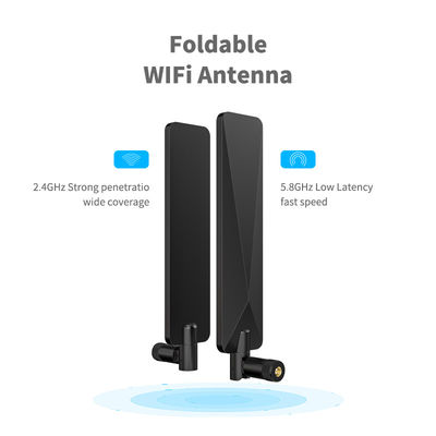 2.4G 5G Flat 5DBI Wifi External Antenna for WiFi 2.4G 5.8G Frequency and VSWR 1.5 Max