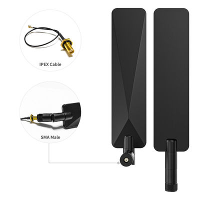 2.4G 5G Flat 5DBI Wifi External Antenna for WiFi 2.4G 5.8G Frequency and VSWR 1.5 Max
