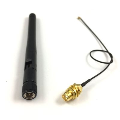 Long Range 2.4G Omni WiFi Antenna 3DBI 2km WiFi Range SMA Male for Wireless Connection