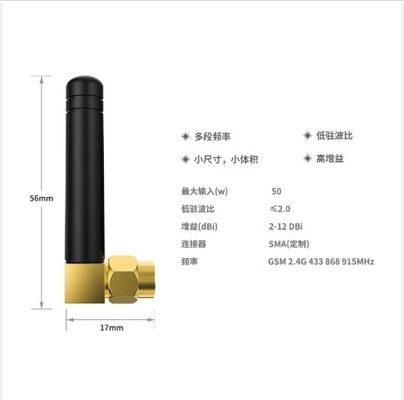 Omnidirectional External Antenna for Huawei Ausu Router Connect Type RP-SMA / SMA-male