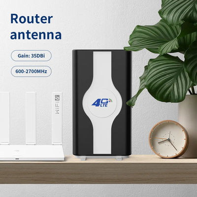 High Gain 35dBi 1800-2600MHz Mino 4G LTE External Panel Antenna for Long Range Router
