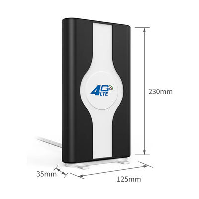 High Gain 35dBi 1800-2600MHz Mino 4G LTE External Panel Antenna for Long Range Router