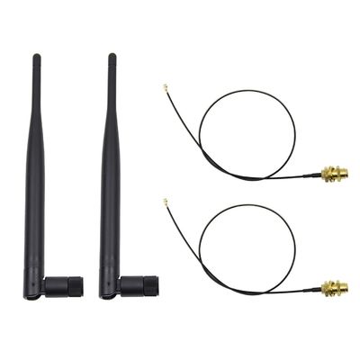 Long Distance Range 2km WiFi Antenna with 5dB Gain and 50Ω Input Impedance
