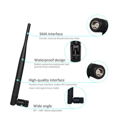 5dBi Gain UV Protected ABS Indoor Omni-directional WIFI Antenna for Zigbee and WiFi