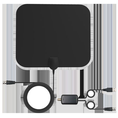 Built-in Amplifier HDTV Digital TV Antenna with 50 Mile Range and 3-5V Supply Voltage