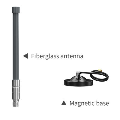 Customized 8dBi Gain Fiberglass Antenna for Outdoor WiFi 2.4GHz 5.8GHz 433MHz 868MHz
