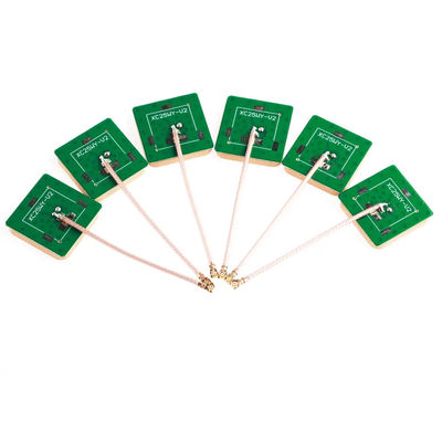 50 Ohm Impedance 25x25x4mm Internal GPS Antenna for 1575.42MHz GPS Positioning System