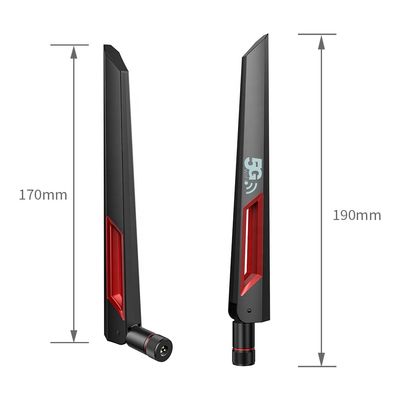 ABS Radome Material 2.4G 5.8G Long Range Wifi Router with High Gain and 4G LTE Antennas