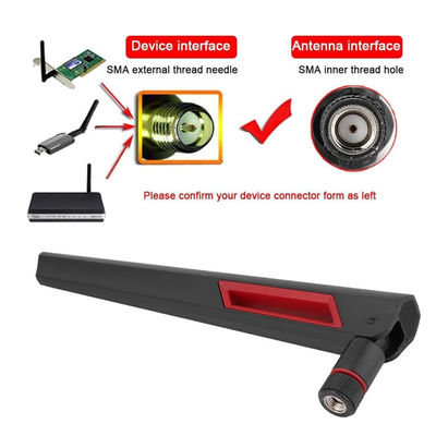 ABS Radome Material 2.4G 5.8G Long Range Wifi Router with High Gain and 4G LTE Antennas