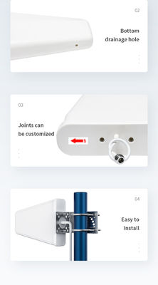 12dBi Directional LPDA Antenna for 4G LTE Network Customizable and N Female Connector