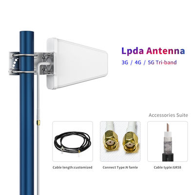 LPDA 4G LTE 698-2700 MHz 9dBi Waterproof Outdoor Directional Antenna for Communication