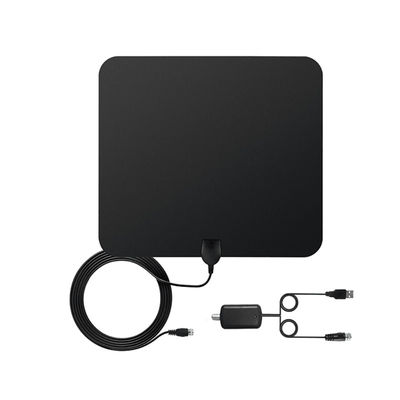 HDTV Digital Antenna Indoor Amplified Antenna 60-80 Miles Range Flat TV antenna