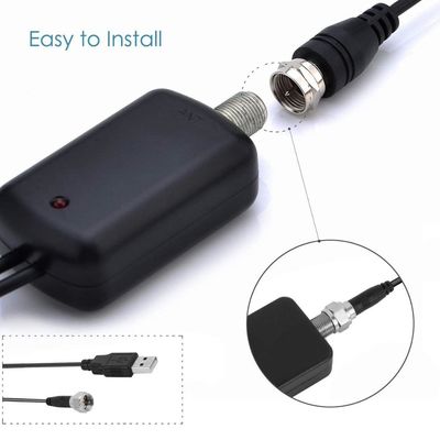 HDTV Digital Antenna Indoor Amplified Antenna 60-80 Miles Range Flat TV antenna
