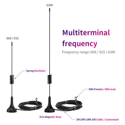 V56/U390 High Gain 7dBi Magnetic Antenna for 850/900/1800/1900/2100 MHz Bandwidth