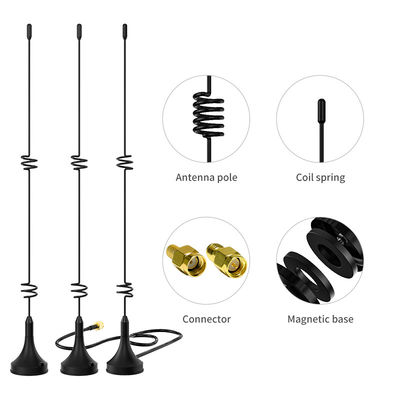 5G Antenna VSWR 1.5 Max Power 50W Frequency 3300-3600 4800-5000Mhz Strong Magnetic Base