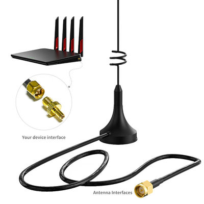 5G Antenna VSWR 1.5 Max Power 50W Frequency 3300-3600 4800-5000Mhz Strong Magnetic Base