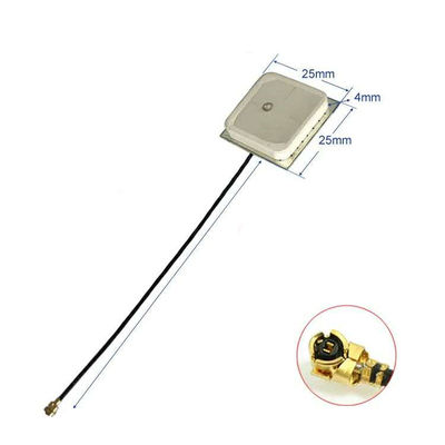 Polarization Type R.H.C.P LNA Amplifier Active GPS Ceramic Patch Antenna 28dB High Gain with Filter