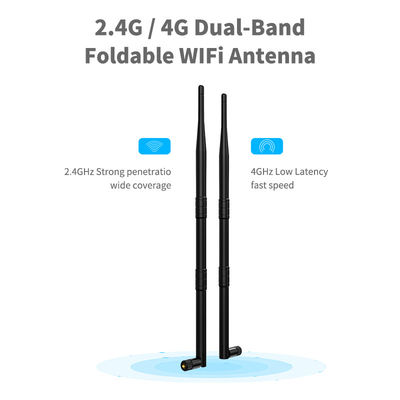 Rubber Duck Style 915MHz Wifi Antenna with V.S.W.R≤2.0 and Max Input Power of 50W