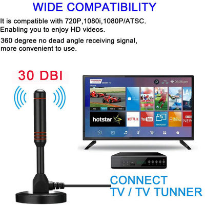 VSWR≤1.5 TV Antenna Digital Indoor Satellite USD External Amplifier Omni Directional