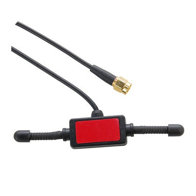 11dBi Gain Double Ridged Feed 2.4GHz 5GHz Waveguide Horn Antenna with CRC9 Connector