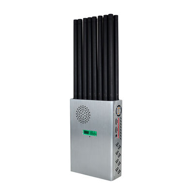 18W Output Power Handheld Signal Detector with 18 Channels and 2-25m Jamming Distance
