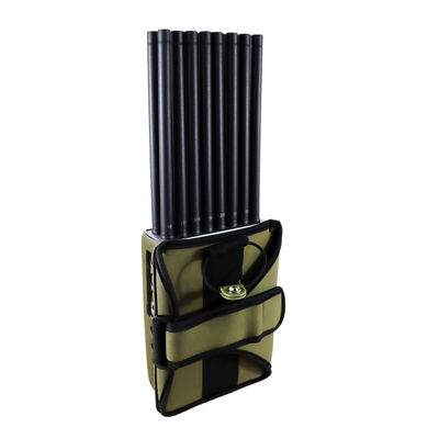 18W Output Power Handheld Signal Detector with 18 Channels and 2-25m Jamming Distance