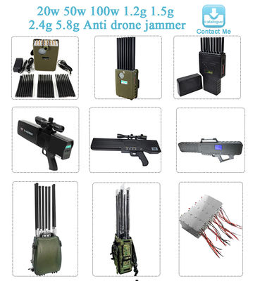 50 Ohm 1.5g 1.2ghz 2.4g 5.8g UAV 34W RC FPV 24ghz 58ghz Drone Counter Moduleantenna Antidrone FPV GPS Jammer
