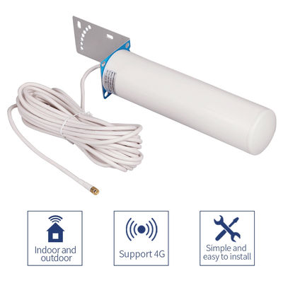 Vertical Polarization High Gain 4G LTE Rubber Antenna for 4G Omnidirectional Coverage