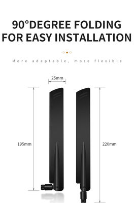 Dual Band 3G 4G LTE 5dBi Flat Paddle Modem WiFi Antenna Lightweight Design 25g Weight