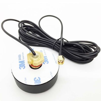 Customized Cable Length Waterproof GSM 2.4G 3G 4G LTE Puck Antenna for Screw Mounting