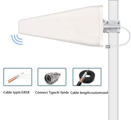 LPDA Outdoor 4G LTE 4G Router Antenna with 5M Coaxial Cable Support 2G 3G 4G Network