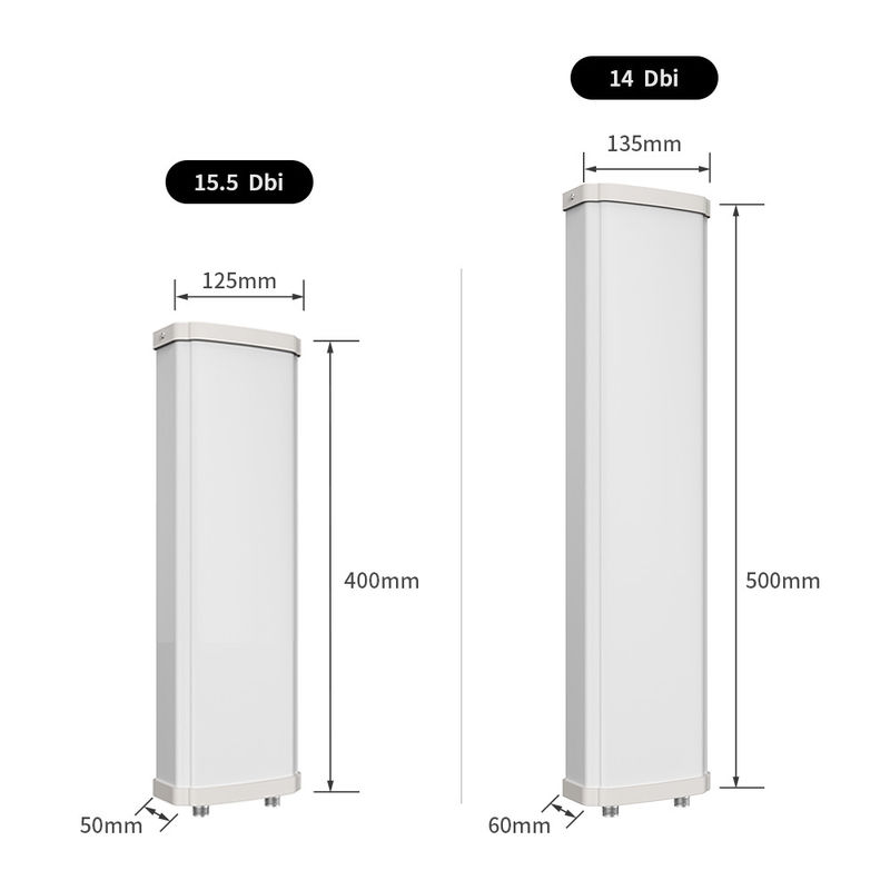 915MHz 15dBi 120 Degree MIMO Sector Antenna with Front to Back Ratio of 18