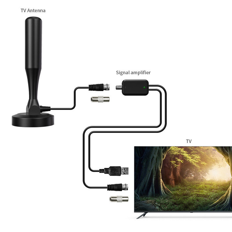Experience the Best Indoor TV Reception with High Gain UHF VHF Cable Power Amplifier