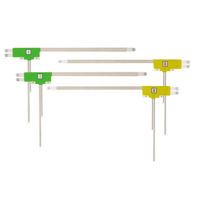 Japan ISDB-T Car Film Antenna with Vertical Polarization and Customizable Connector Type