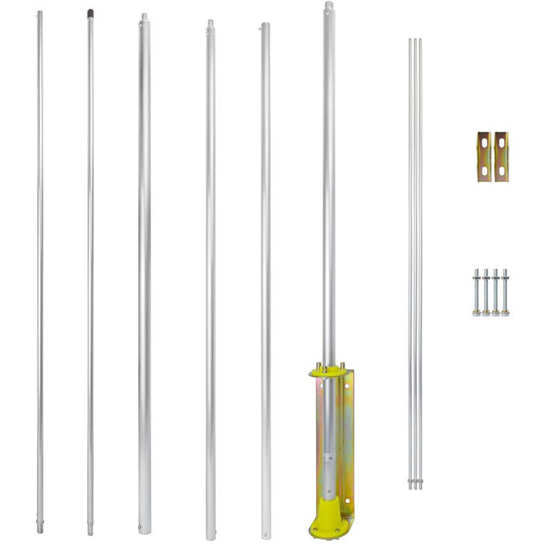 Aluminum Multiband Dipole Antenna For Outdoor Communication with Cu Radiating Element