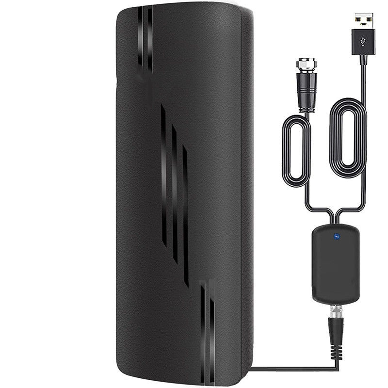 Film Size 300*330mm Indoor 50 Miles Amplified HD TV Antenna with Coax Cable Adapter