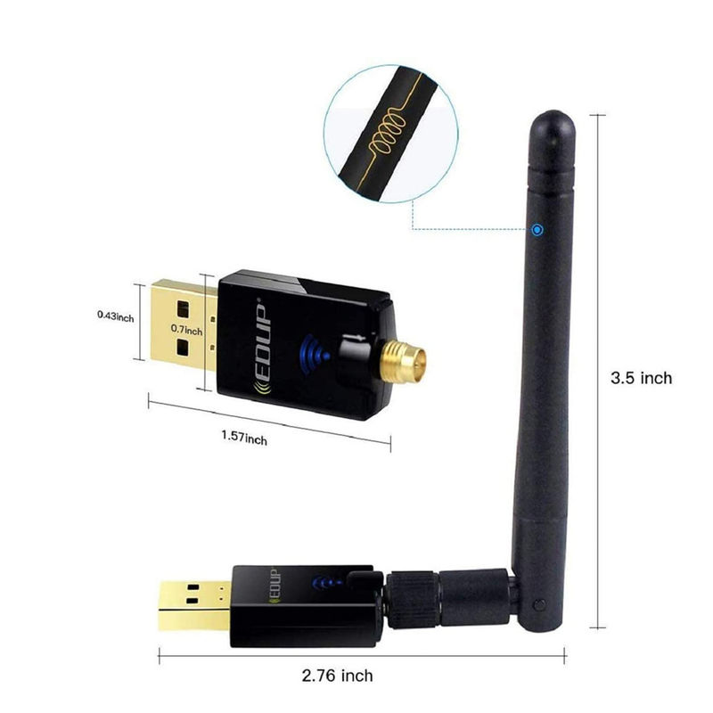 Wireless Mini Dongle Alfa USB WiFi Adapter for LAPTOP Wireless Connectivity Dongle